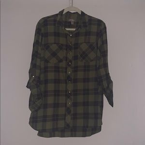 PRIMARK flannel button down